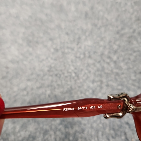 Fendi Burgundy Sunglasses - Picture 6 of 7